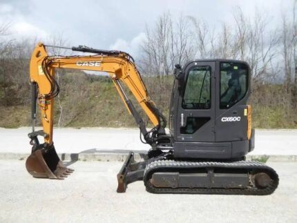 Case CX 60 C, (2017), 1000 heures, 5.8T – occasion